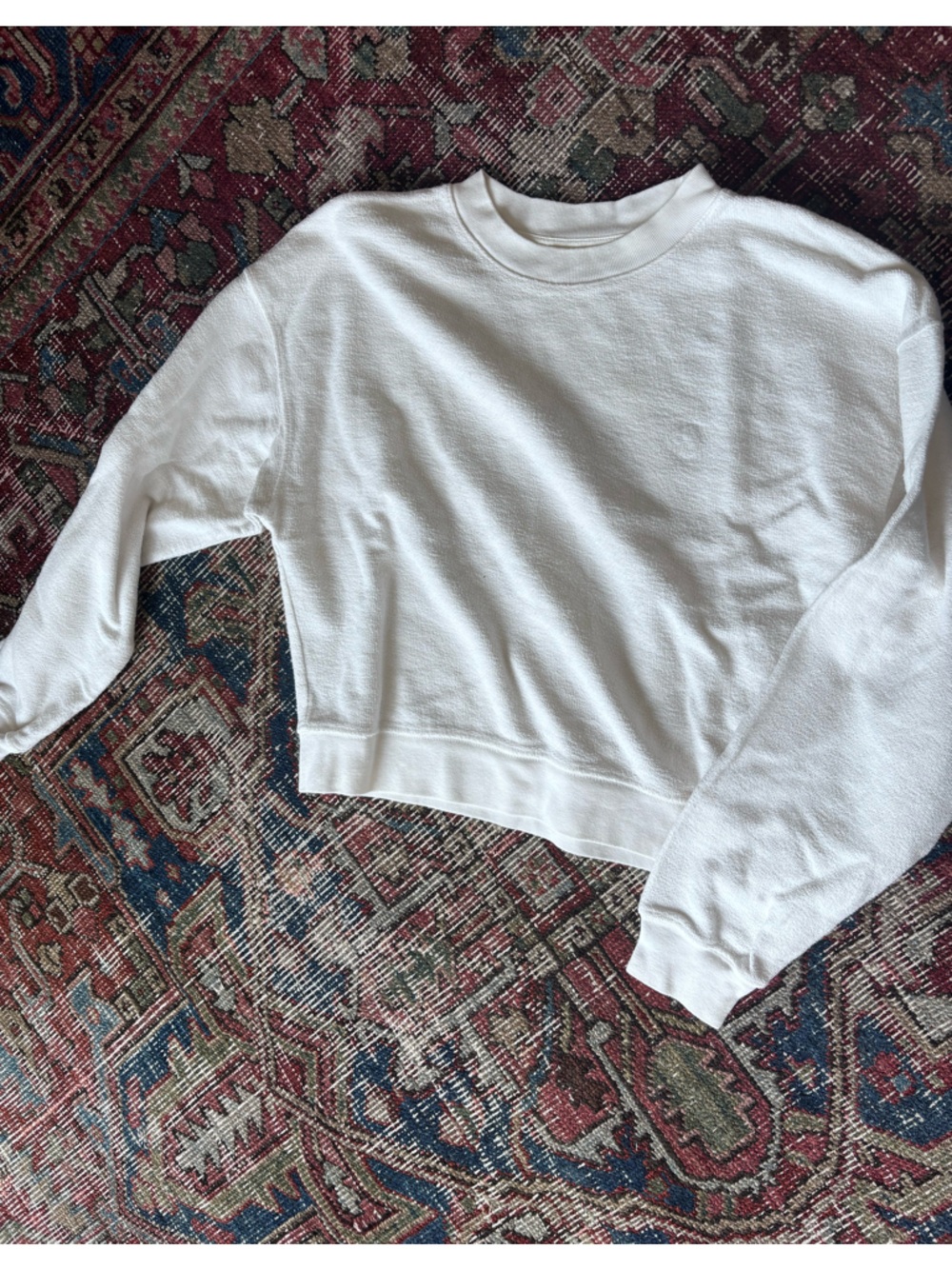 Anine Bing Cream Textured sweater